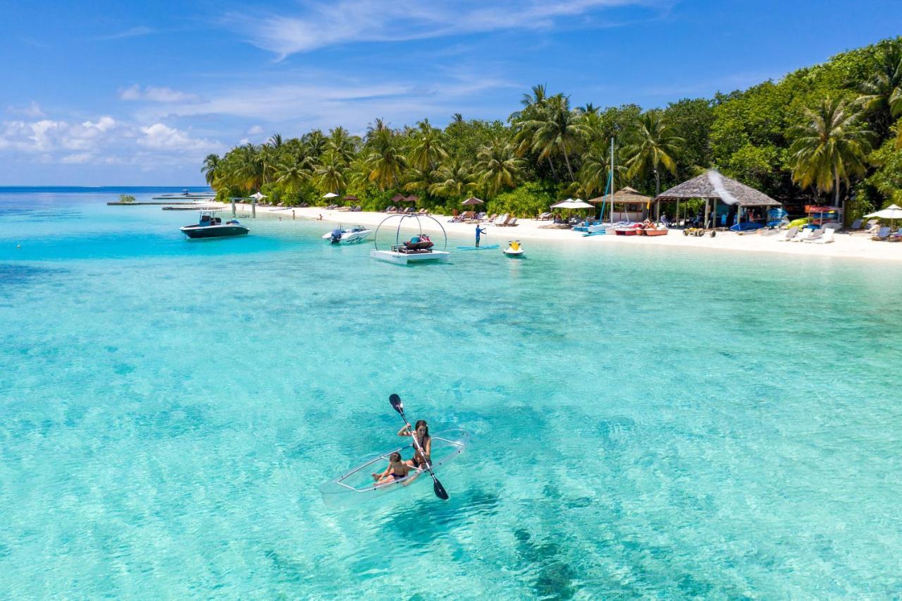 ลิลลี บีช รีสอร์ต แอนด์ สปา - ออล อินคลูซีฟ Hotel Huvahendhoo Island ภายนอก รูปภาพ